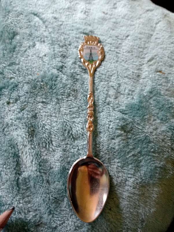VINTAGE PARIS COLLECTABLE SPOON