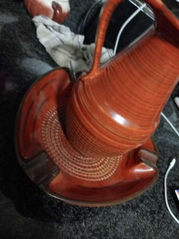 VINTAGE POTTERY SET MADE IN GERMANY
