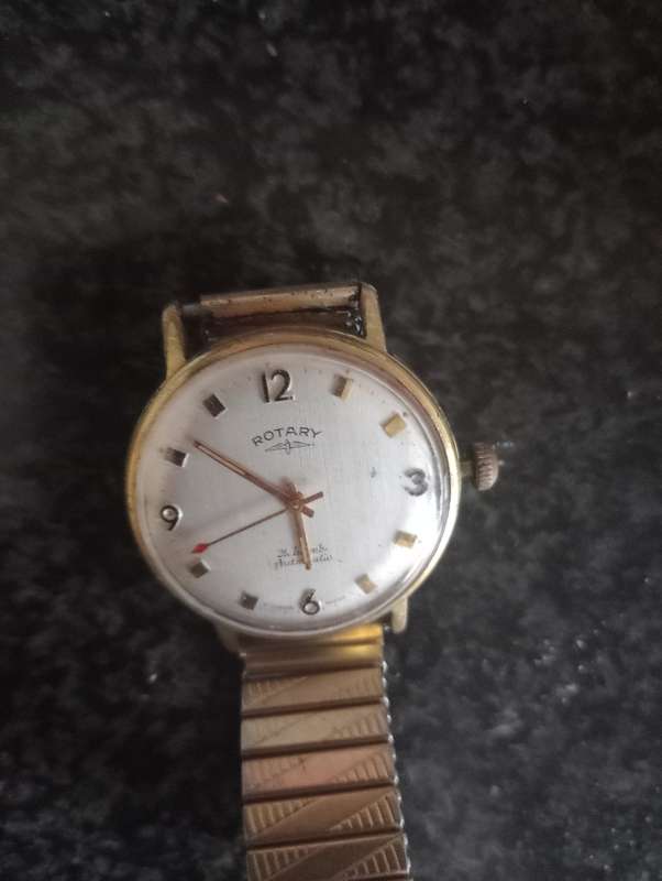 VINTAGE ROTARY 21 JEWELS MENS WATCH