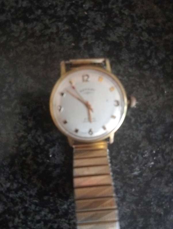 VINTAGE ROTARY 21 JEWELS MENS WATCH