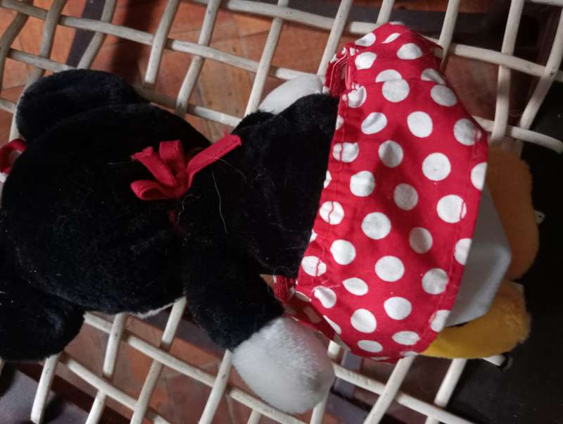 VINTAGE STUFFED MICKEY MOUSE