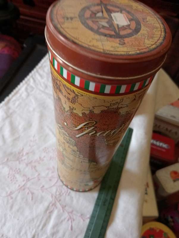 VINTAGE SPAR COLLECTABLE SPAGHETTI TIN