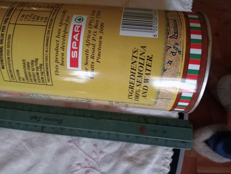 VINTAGE SPAR COLLECTABLE SPAGHETTI TIN