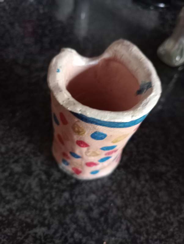 VINTAGE COLOURFULL  SMALL HOLDER