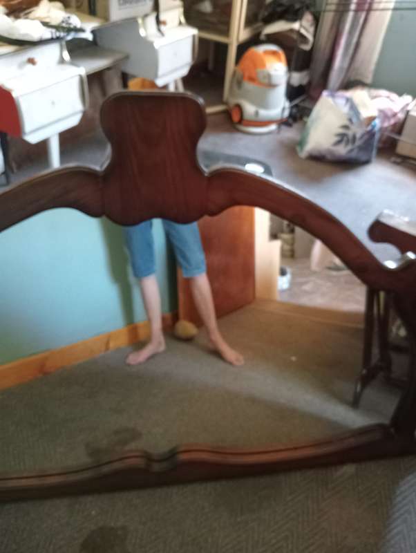 BIG VINTAGE  WALL MIRROR