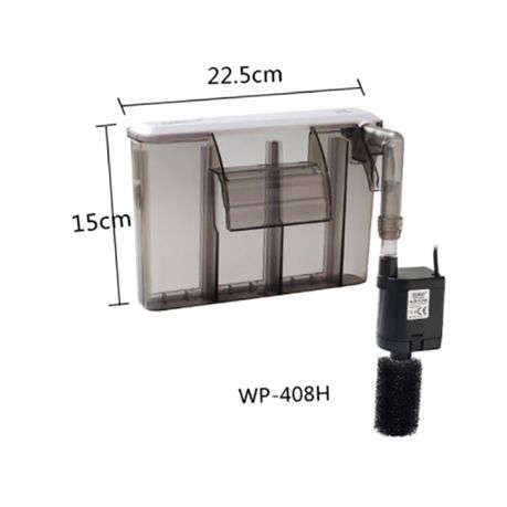 SOBO Slim Hanging Aquarium Filter 6W 600L/H