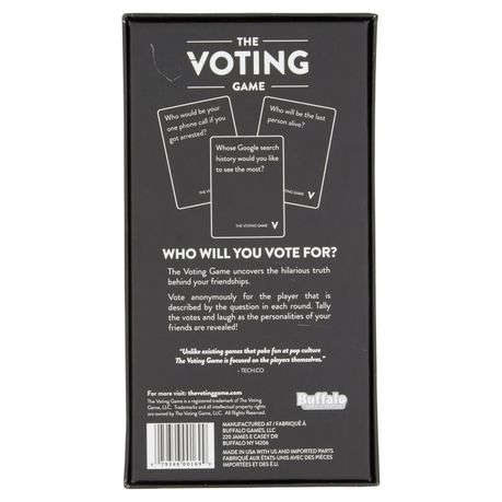 The Voting Game - The Hilarious Adult Party Card Game