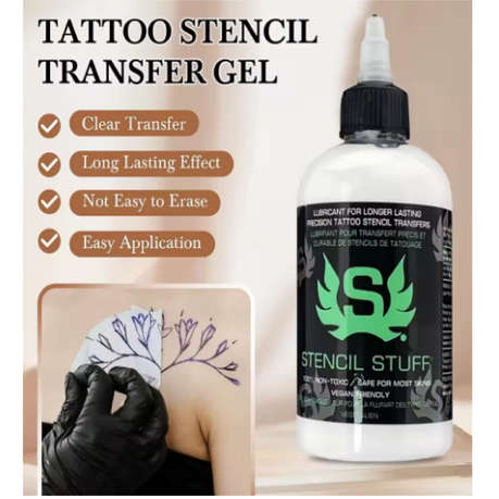 250ml Stencil Stuff Tattoo Stencil Transfer Gel - Vegan & Skin-Safe