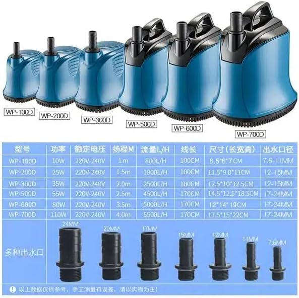 SOBO Aquarium WP-300D 35W Submersible Pump2000L/h Flow, 2.5m Head, Aquarium & Pond