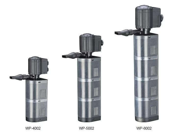 WP-5002 Submersible Internal Aquarium Filter | Power: 30W | Flow Rate: 2000 L/H | 3-Stage Filtration