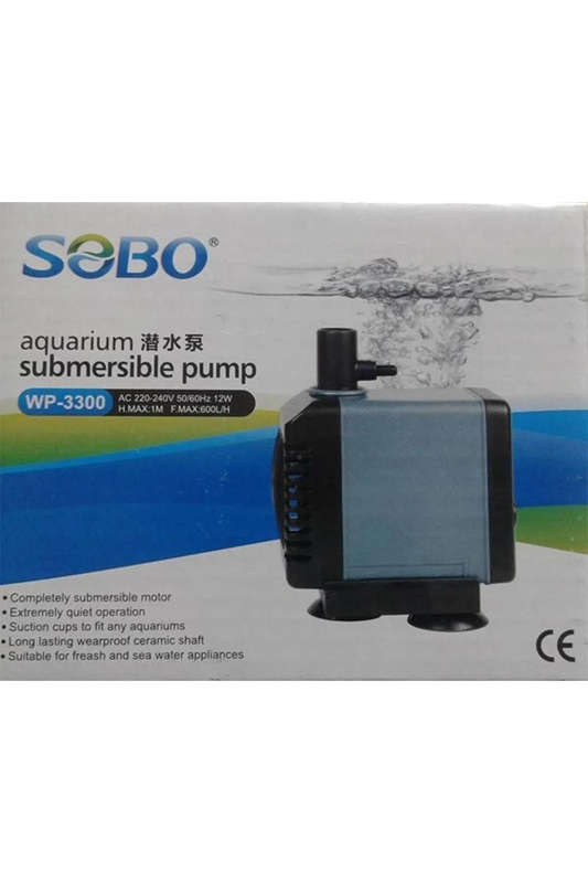 SOBO Water Pump WP-3300 12W 600L/H
