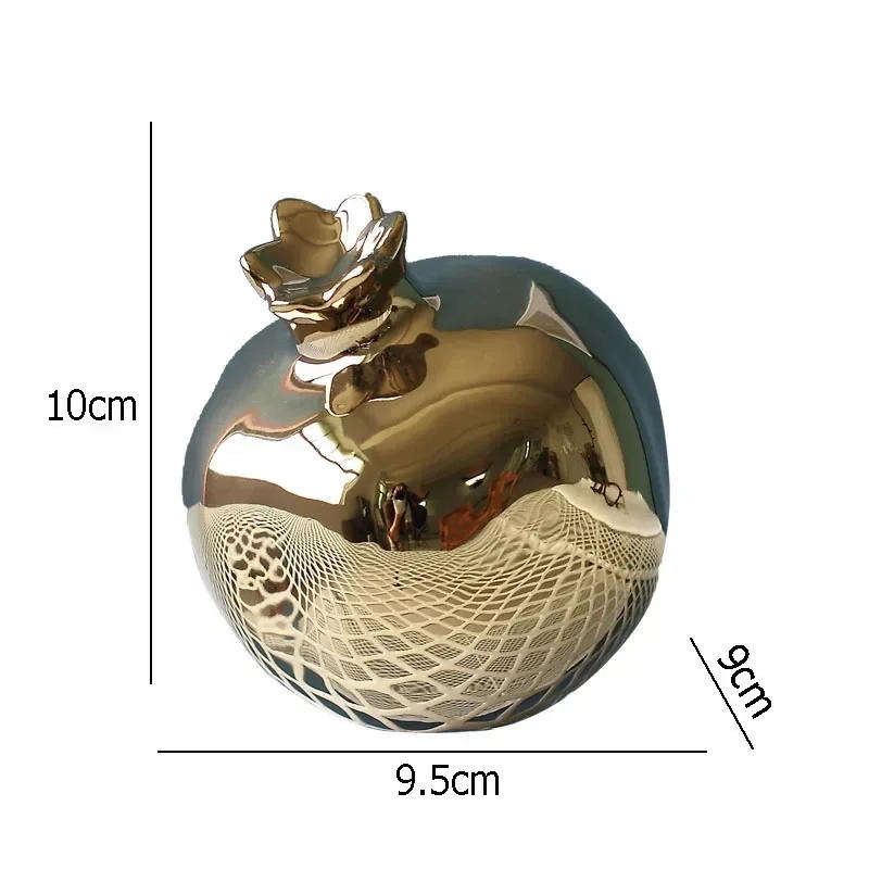 Golden Pomegranate Ornament