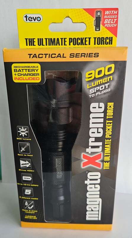 Magneto Xtreme Torch 900 Lumens Pocket Torch