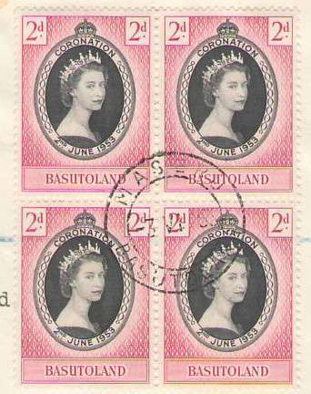 CORONATION ISSUE 1953 5 LOVELY BLOCKS OF 4