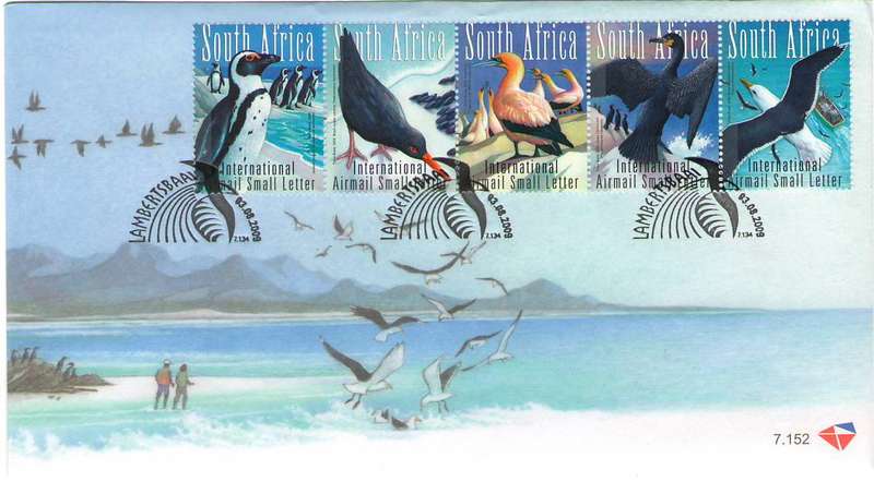 7.152  SEA BIRDS 7TH SERIES FDC AS ISSUED