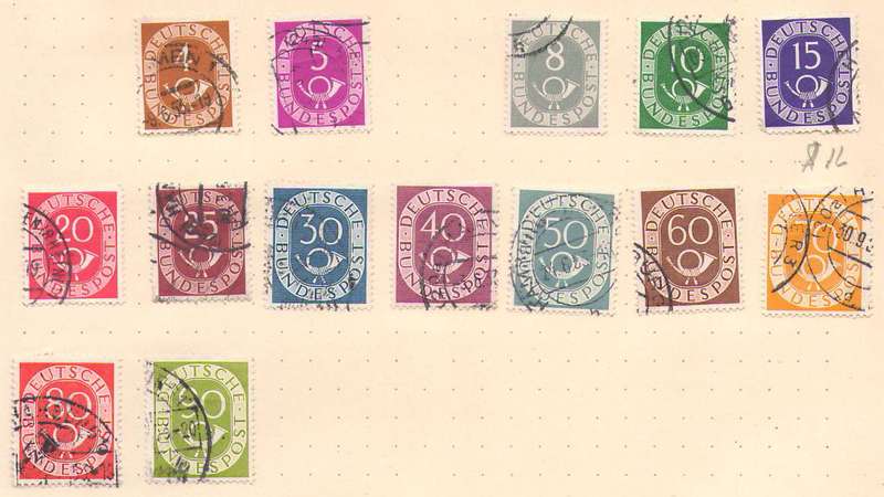 GERMANY 1951 DEF SET CV R500