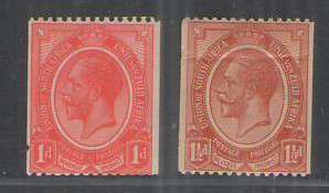 UNION KINGS HEAD 1½D WITH PAPER JOIN UMM AND 1D WITH SIDE PERF HOLE LMM CV R1200 3SCANS