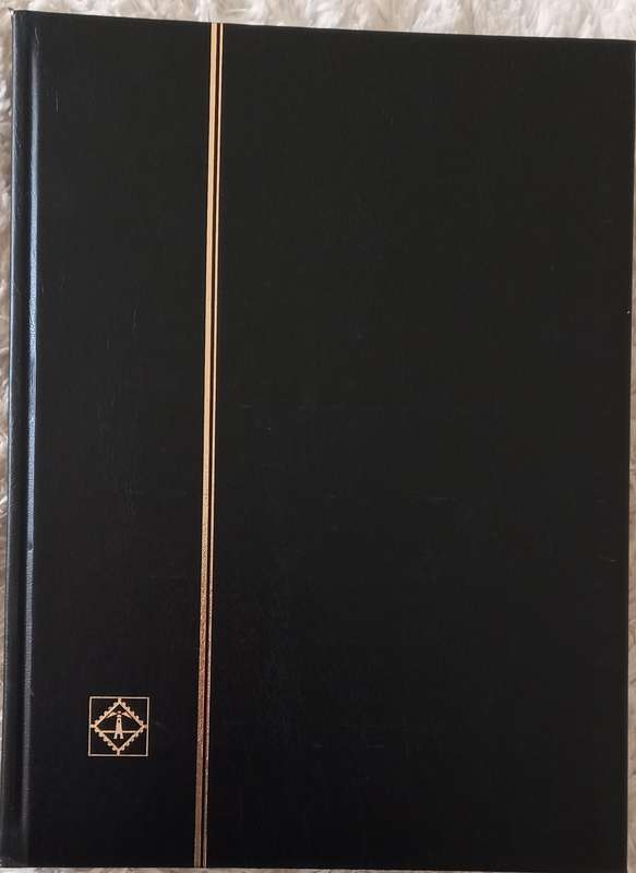 STOCKBOOK LIGHTHOUSE 16 DOUBLE SIDED PAGES IMMACULATE