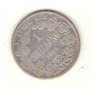 PAUL KRUGER 1/- SILVER COIN 1894