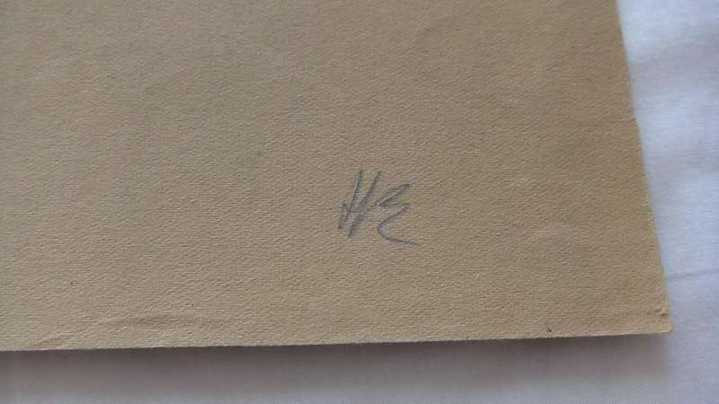 An original pencil sketch by international artist Hedwig Brecher Eibuschitz " horse study "
