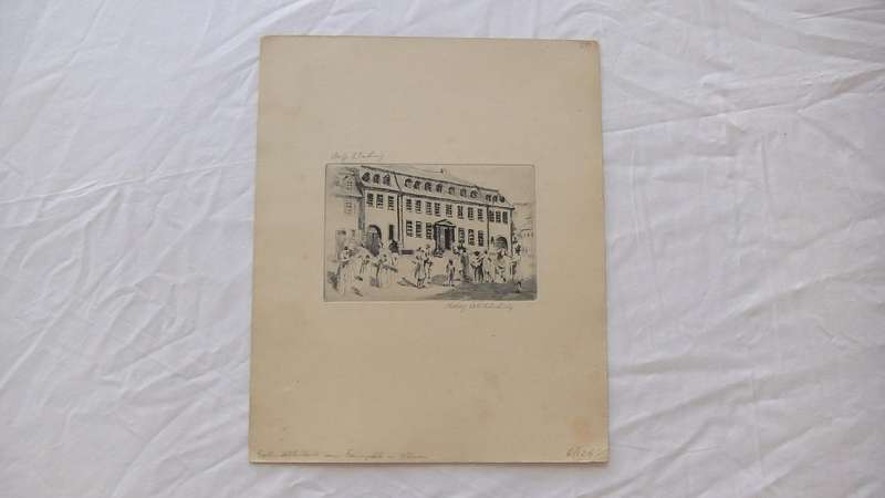 An original etching by international artist Hedwig Brecher Eibuschitz