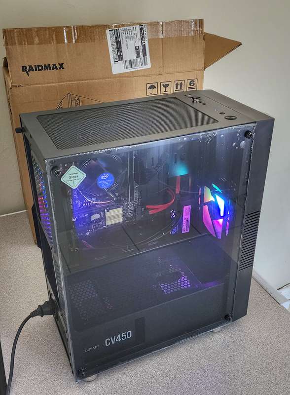 DESKTOP - CORE i5 , 8GB DDR4 RAM , 240GB SSD , 1000GB HDD , WINDOWS 11 PROFESSIONAL x64