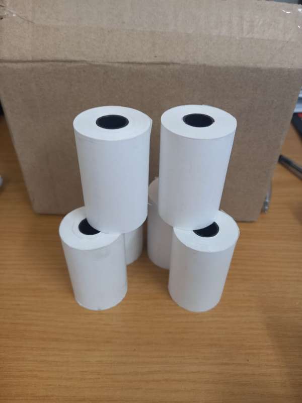 Thermal Paper Rolls POS Paper Receipt Rolls 20pcs for  Credit Card Cash Register 55mm