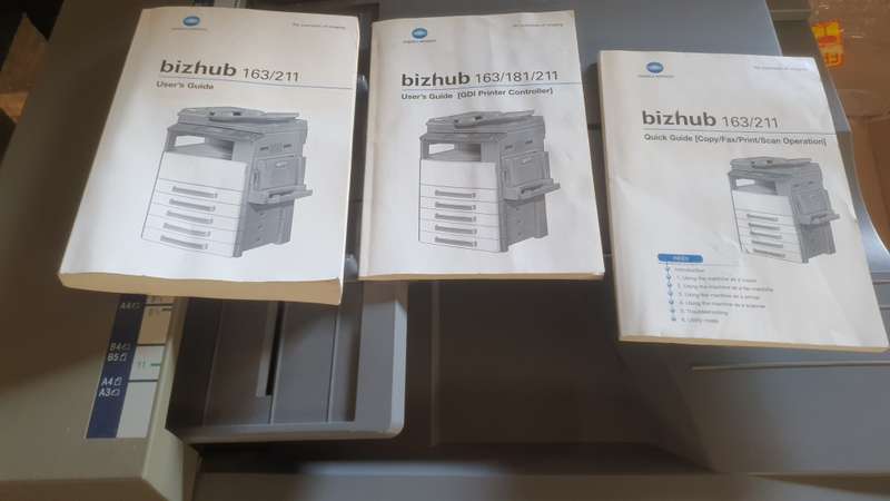 Konica Minolta bizhub 211 , A3 PRINTER