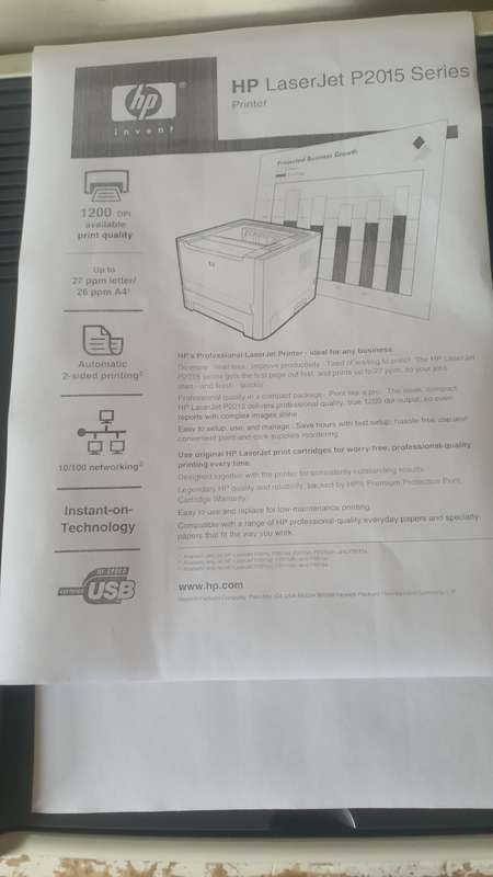 HP LaserJet P2015 Printer