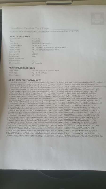 HP LaserJet P2015 Printer