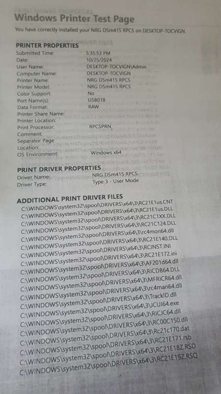 Aficio Gestetner DSM415PF COPIER /PRINTER