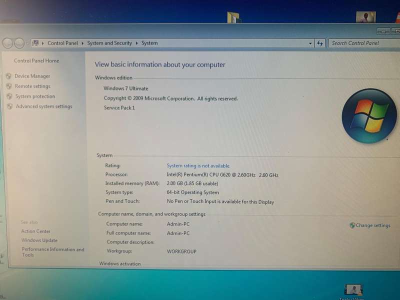 LENOVO ALL IN ONE THINK CENTER EDGE 71z
