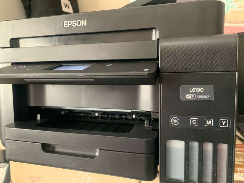 Epson Ecotank ITS L6190 4-in-1 Wi-Fi Printer ,good condition,please read!!!!