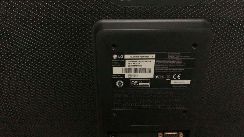 LG LED Monitor Series 20EN33S ,