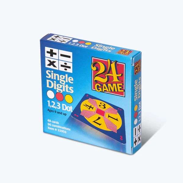 24®Game(Maths 24), Single Digits 48card pack