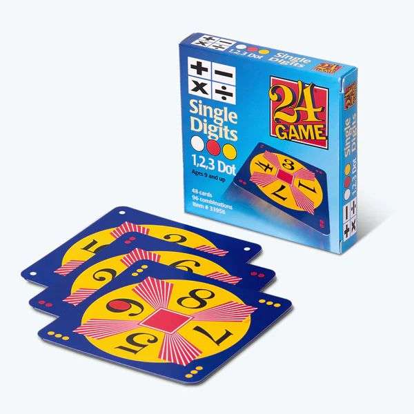 24®Game(Maths 24), Single Digits 48card pack