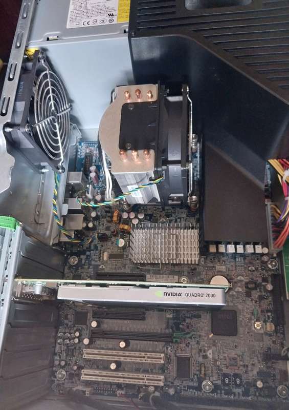 HP Z400 WORKSTATION + NVIDIA QUADRO 2000 GPU