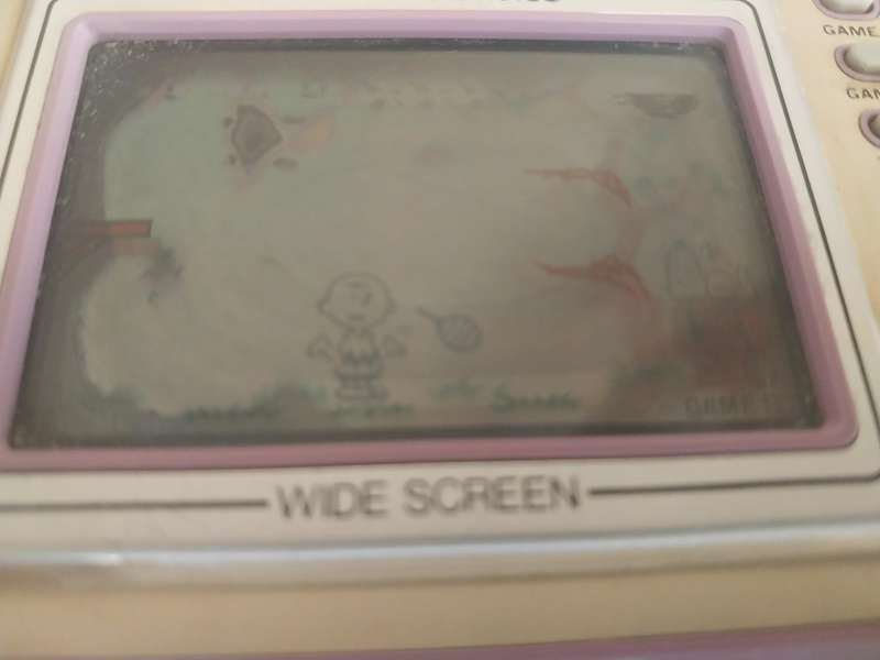 Vintage Game & Watch - Snoopy Tennis - Hand Held Game