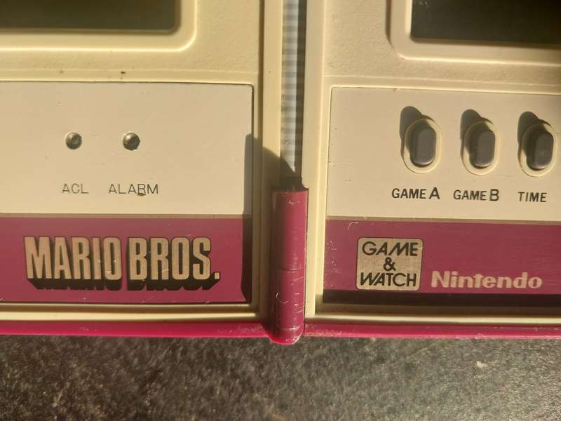Vintage Game & Watch - Mario Bros - Hand Held Game