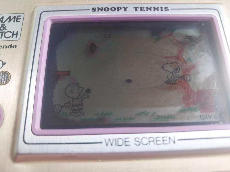 Vintage Game & Watch - Snoopy Tennis - Hand Held Game