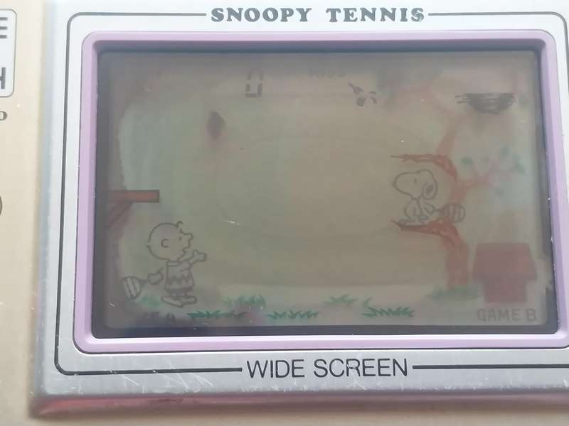 Vintage Game & Watch - Snoopy Tennis - Hand Held Game