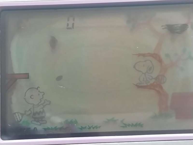Vintage Game & Watch - Snoopy Tennis - Hand Held Game