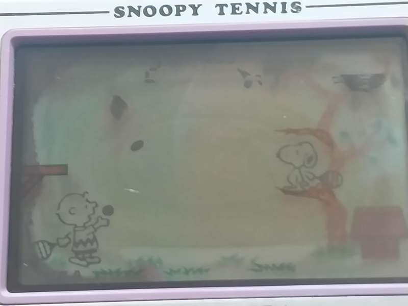 Vintage Game & Watch - Snoopy Tennis - Hand Held Game