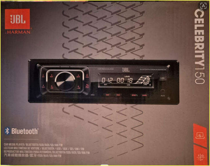 JBL Celebrity 150 USB and Bluetooth Car Radio