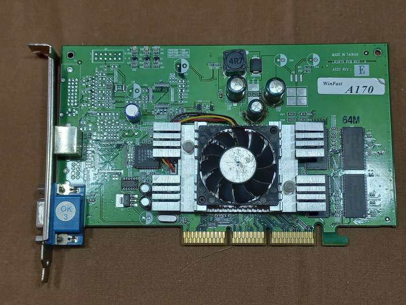 AGP Graphics Winfast A170