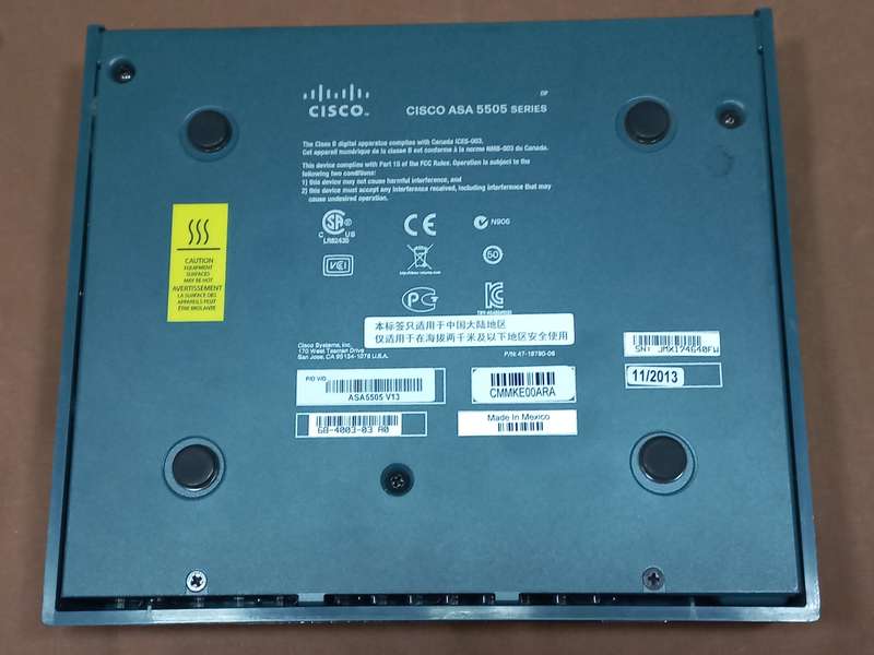 Cisco ASA 5505 Adaptive Security Appliance