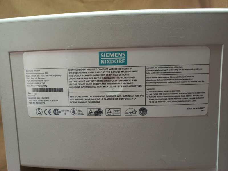 Siemens Nixdorf CRT