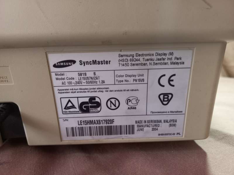 Samsung Syncmaster 591s