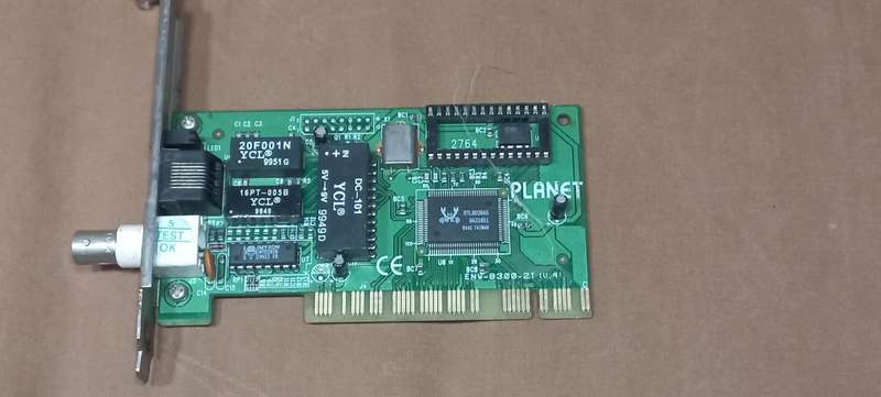 PCI Ethernet 10Mb Coax Card