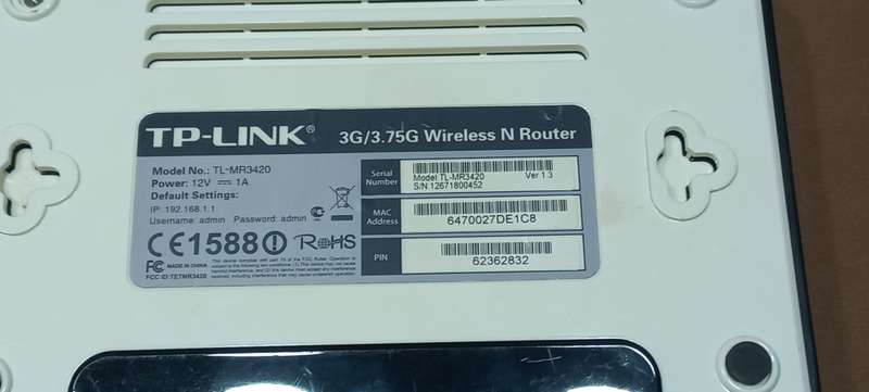 TP-Link 3G/3.75G Wireless N Router